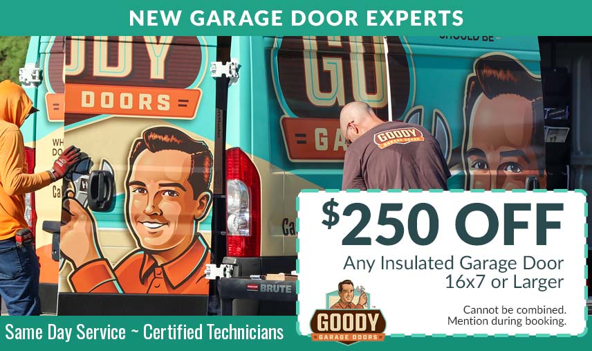 new-garage-doors in paradise valley